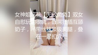 女神姐妹花【无敌兔兔】双女自慰玩的很嗨，假屌狂插互舔奶子，吊带丝袜顶级美腿，叠在一起扣穴