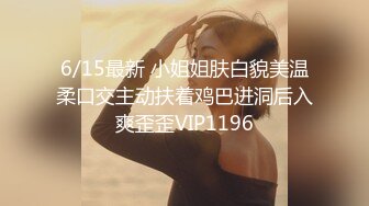 6/15最新 小姐姐肤白貌美温柔口交主动扶着鸡巴进洞后入爽歪歪VIP1196