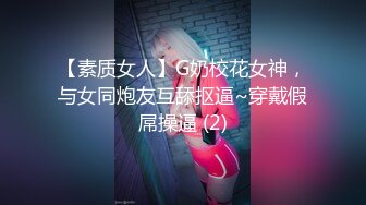 【素质女人】G奶校花女神，与女同炮友互舔抠逼~穿戴假屌操逼 (2)