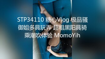 STP34110 糖心Vlog 极品骚御姐多具玩弄 超粗黑阳具骑乘潮吹体验 MomoYih